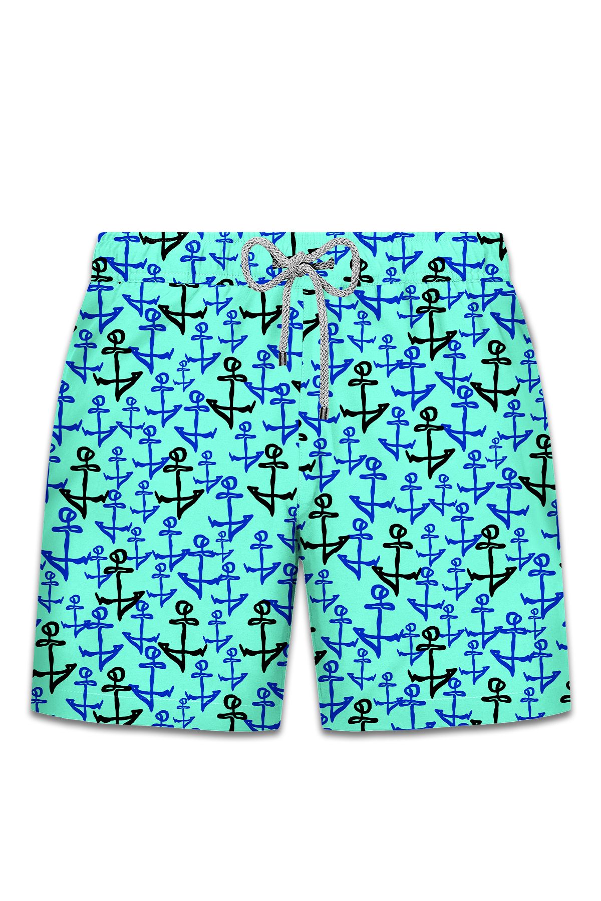 JOHN FRANK ALL OVER MAYO ŞORT MULTICOLOR - 1